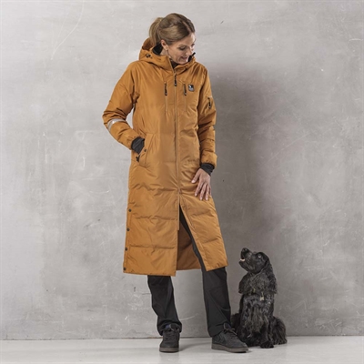 DogCoach KeepDry Lång Kappa Dorthea Mustard